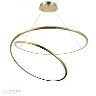 Подвесной светильник 80-120 см, LED*70W, 4000K, iLedex Axis XT08-D800 GD, Золото