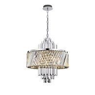Подвесная люстра 55*59-164 см, 9*E14, 40W, Aployt Stefania APL.780.13.09, хром