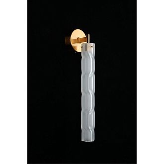 Бра 12*10*47 см, 1*LED, 6W, 3000K, Aployt Dzhosi APL.326.11.01, латунный