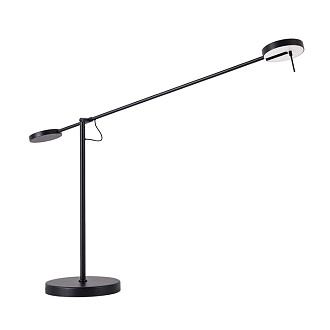 Торшер 140 см, 9W, 3000K, Divinare MALCONE 2623/06 PN-9, черный