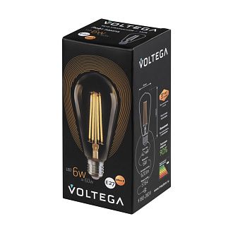 5526 Лампа светодиодная  Voltega Loft LED 6W 620Lm 2800K E27