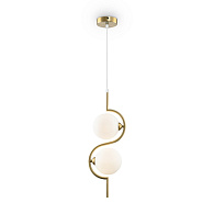 Светильник 17 см, Freya FR5124PL-02BS, латунь-черный