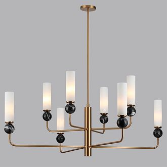Люстра 144 см, 8*E14*40W, Odeon Light Lolla 4361/8, латунь