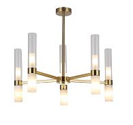 Люстра 60*60*44 см, 10*G9 Gerhort G11072/10COP WT+CL, Медь