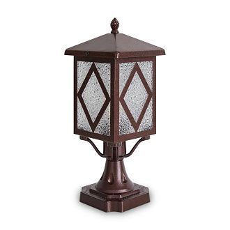 Ландшафтный светильник 14*14*-33 см, 1*E27*40W, Voltega Хейм / Heim VGL7210FL-01BR, Бронза