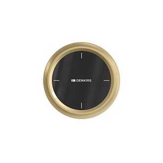 Настенная панель управления 9* см, Denkirs SHINE PRIME CONTROL | ШАЙН ПРАЙМ КОНТРОЛ DK4906-SB, сатинированная латунь