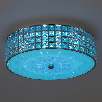 Светильник 41 см, 68W, 3000-5500K, Citilux Портал CL32415G1 LED RGB, хром