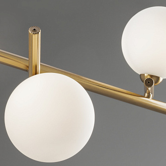 Светильник 92 см, Freya FR5259PL-04BS, латунь