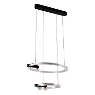 Подвесной светильник **150 см, LED 35W, 4000K, Черный, Золото LED4U L7700-500-300