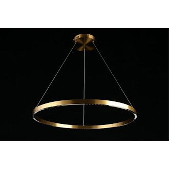 Подвесной светильник 80*60-130 см, 1*LED, 43W, 4000K, Aployt Noella APL.051.13.43, латунный