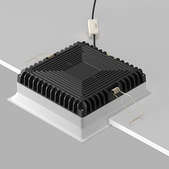 Светильник 17 см, 24W, 3000-6000K, DL056-24W3-4-6K-W, белый, вр 16,1*16,1 см