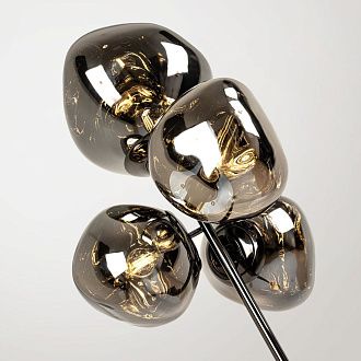 Торшер *56*-175 см, 1*Е27*60W, Modestyle  MS.500.04FL, Жемчужный черный