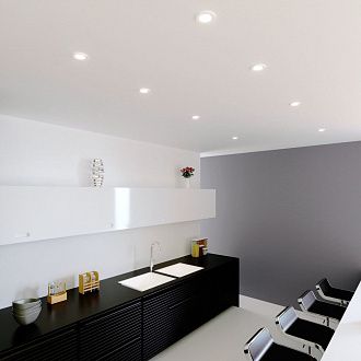 Влагозащищенный точечный светильник 125 MR16 белый матовый Elektrostandard, вр 6 см