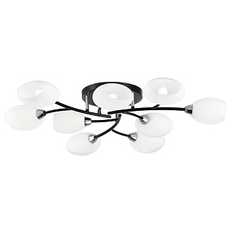 Люстра Citilux Флорида Черн.+Хром CL148195