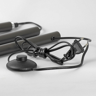 Торшер 50*158 см, 1*E27 Lussole Escambia LSP-0657 черный