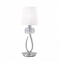 Декоративная настольная лампа Mantra Loewe Chrome 4637 1 X 13w E14 (No Incl)
