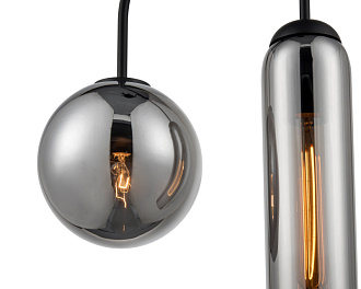 Подвесной светильник  28*158 см, 2*E27 черный Vele Luce Creativo VL2135P02