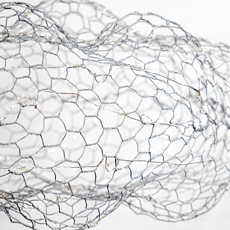 Подвесной светильник 55*35 см, LED 3000K LOFT IT Cloud 10247/550 Silver серебро