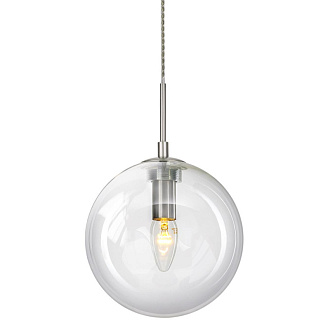 Светильник подвесной 20*130 см, 1*E14, Матовый хром Citilux Томми CL102621