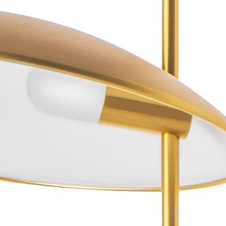 Торшер 35*140 см, 5W, 3000K, Lightstar Marmara 801713, Золото; Белый