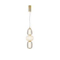 Подвесной светильник 17*17*363,5 см, LED, 28W, 3000К, Maytoni Pattern MOD267PL-L28G3K золотой