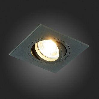 Встраиваемый светильник 9*9 см, ST LUCE Встраиваемые светильники ST251.408.01 Черный