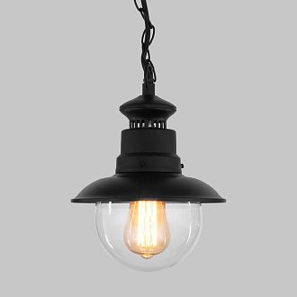 Talli H черный уличный подвесной светильник IP44 GL 3002H Elektrostandard