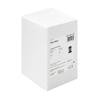 Ландшафтный светильник 15*15*-24,5 см, 1*E27*40W Voltega  VGL7218FL-01B, Черный