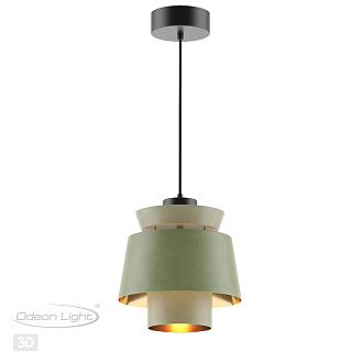 Светильник 25 см, Odeon Light KRESSA 4992/1A, черный