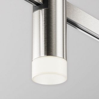 Трековый светильник  TR145-1-3W4K-W-PT **-9 см, *LED*3W, 4000K, Maytoni technical FLARITY TR145-1-3W4K-W-PT, Платина
