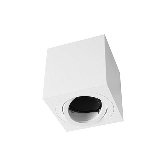 Накладной светильник 8*8*8,5 см, GU10 LOFT IT Unit 10340/A White белый