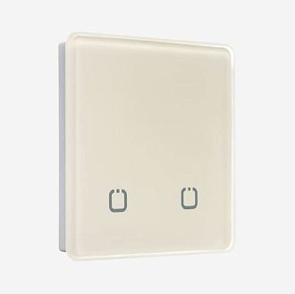 Радиовыключатель сенсорный HiTE PRO SN-R2 (Слоновая кость, закругленные углы) HPSW-SNR2-IV