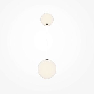 Подвесной светильник 20*60-240 см, *LED*20W, 3000K, Maytoni Twins MOD427PL-L20B3K, Черный