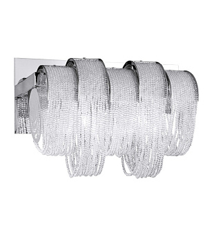 Бра 32*18 см, Crystal Lux CITY LIGHTS CRYSTAL AP3 Хром