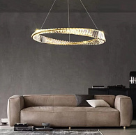Светильник подвесной светодиодный ElegantLight DZN-8187 БРОНЗА  D800/H1200/1/LED/45W/4000K DOMO 24-07