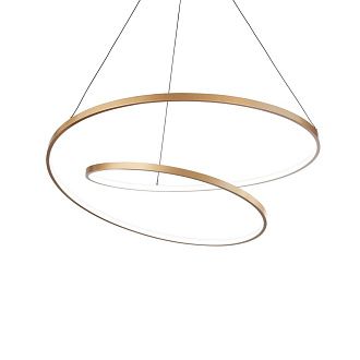 Люстра подвесная ideal lux Oz SP Оn-Оff D80 55Вт LED Латунь 269467.  см