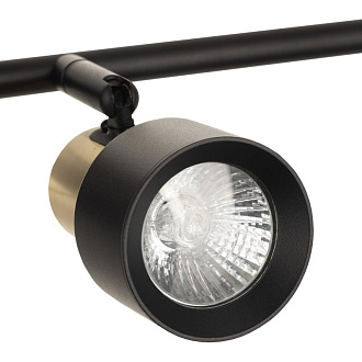 Спот 13*60*13 см, 4*GU10, 200W, Citilux SAT CL505641 черный