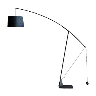Торшер *40*180 см, 1*E27*60W, Loft It Fishrod LOFT5003-BL, Черный