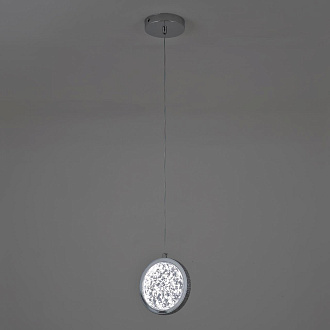 Подвесной светильник 15*2,5*100 см, LED 6W, 4000K, Хром LED4U L7108-150 СR