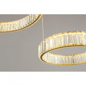 Подвесная люстра 80*80-170 см 100W, 3000K, Aployt Nicoletta APL.026.03.100, бронзовый