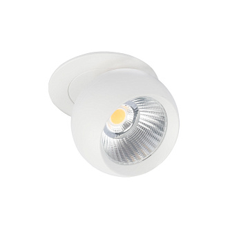Встраиваемый светильник 6,5*7,5 см, 1*LED*12W 4000K LOFT IT Dot 10332 White белый, вр 5,5 см