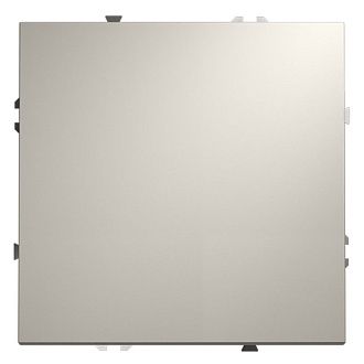 Выключатель встраиваемый Voltum S70 одноклавишный 10А, кашемир пластик Soft touch VLS010103