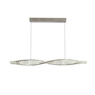 Подвесная люстра 100 см, 90W, 4000K, Aployt Olimp APL.045.16.20, никель