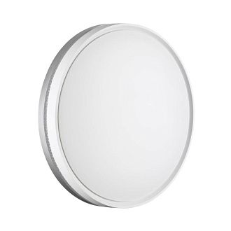 Настенно-потолочный светильник 50 см, 76W, 3000-6000K, Sonex Color Nohava Grey 7670/ELN, белый-серый