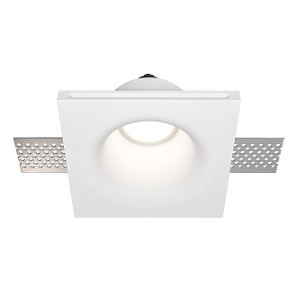 Светильник встраиваемый Maytoni Gyps DL001-1-01-W, белый, вр 12,3*12,3 см