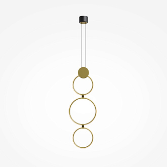 Подвесной светильник 26*8*376 см, LED, 3000К, Maytoni LINK MOD357PL-L20BS3K латунный