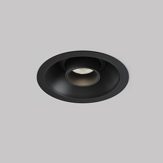 Встраиваемый светильник 3*3*31,6 см, LED, 7W, 4000К, Maytoni Technical Focus T C140RS-L300-7W4K-B черный, вр 7,5 см