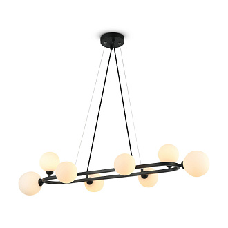 Светильник 100 см, Freya FR5222PL-08B1, черный