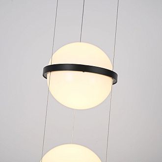 Подвесной светильник PALMA Wall lamp 3 шара 22*22*325 см, 3*LED*9W, 3000, 4000, 6000K, ImperiumLoft 22.93727, Серый