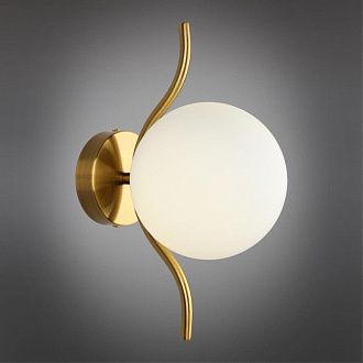 Бра 21*15*30 см, 1*G9, 5W, Aployt Jagna APL.312.11.01, латунный